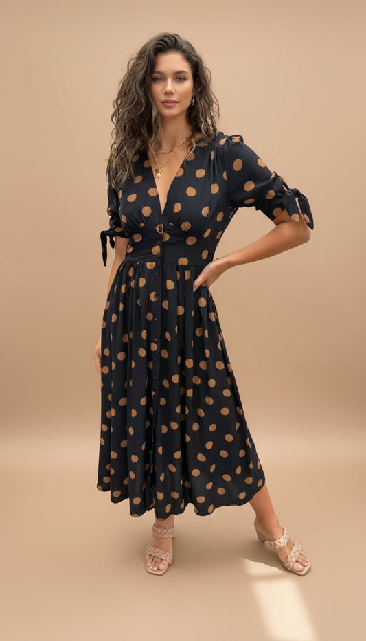 Vestido Corto Elegante Cartagena – Negro | Horizoncor