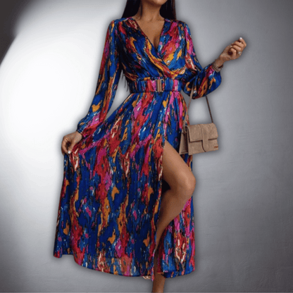 Vestido Boho Giada – vista lateral | Horizoncor
