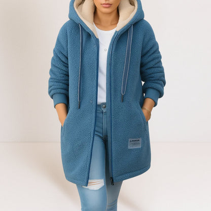Abrigo Largo Mujer Marissa – con Forro Polar | Horizoncor