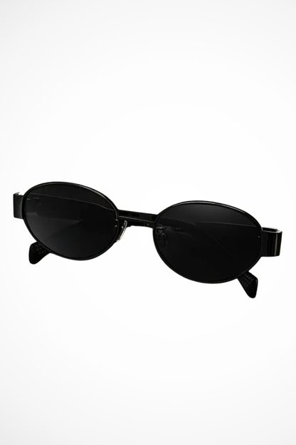 Clarabelle – Gafas de Sol con Montura Ovalada de Metal