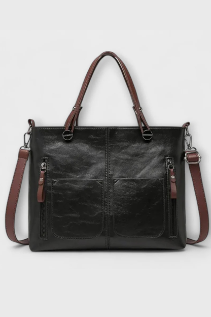 Seraphina – Bolso Tote Estructurado con Múltiples Bolsillos