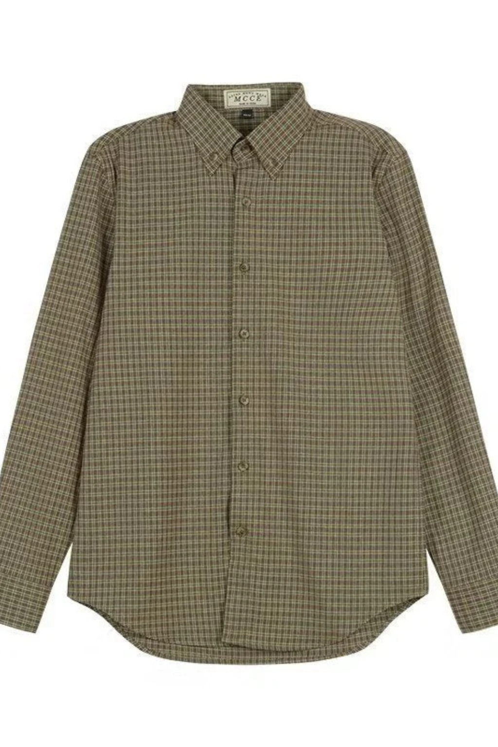 Rupert – Camisa Formal de Rayas de Manga Larga con Botones para Hombre