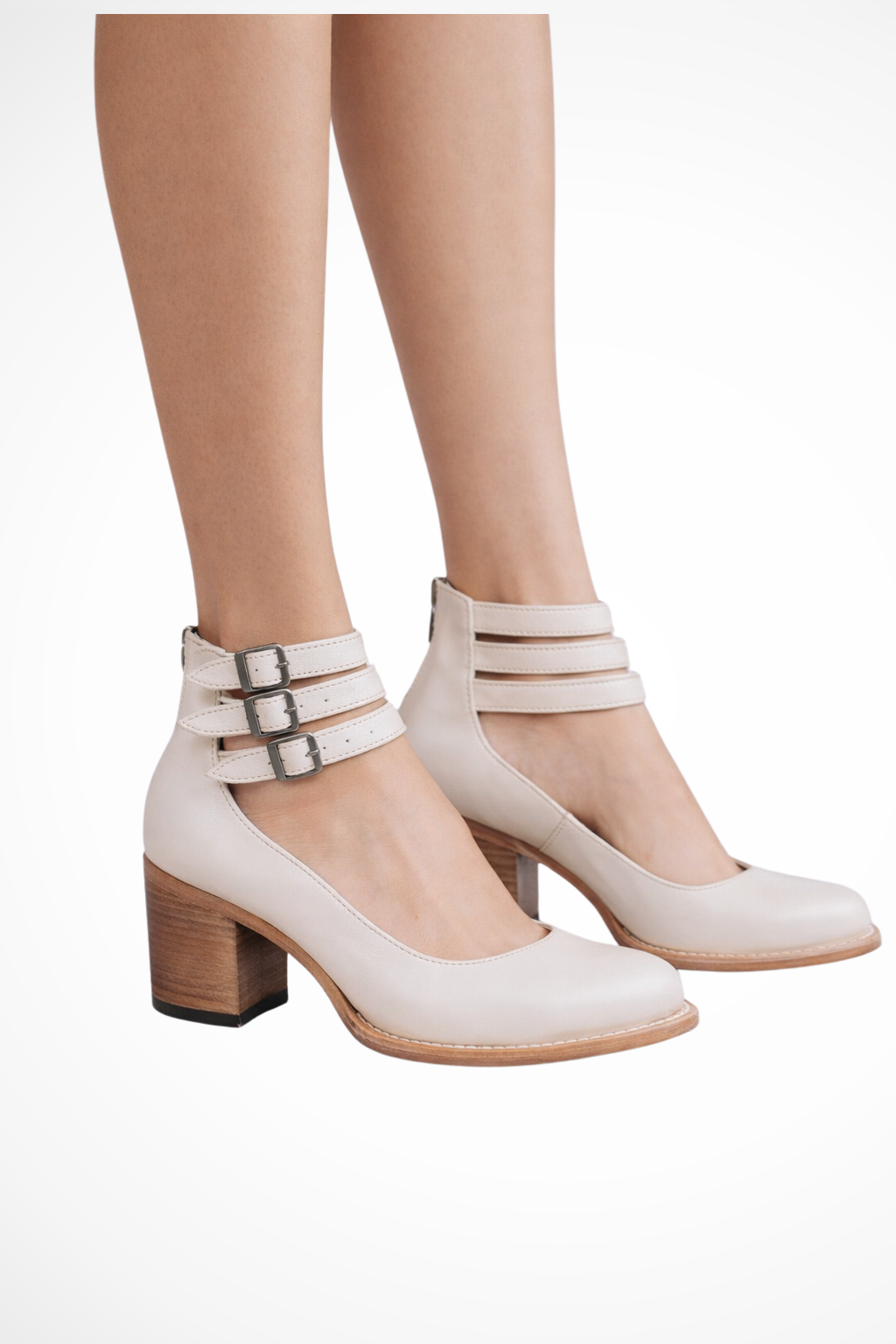 Florence – Tacones con Tiras y Pulsera al Tobillo