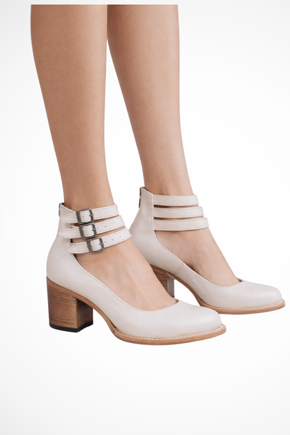 Florence – Tacones con Tiras y Pulsera al Tobillo