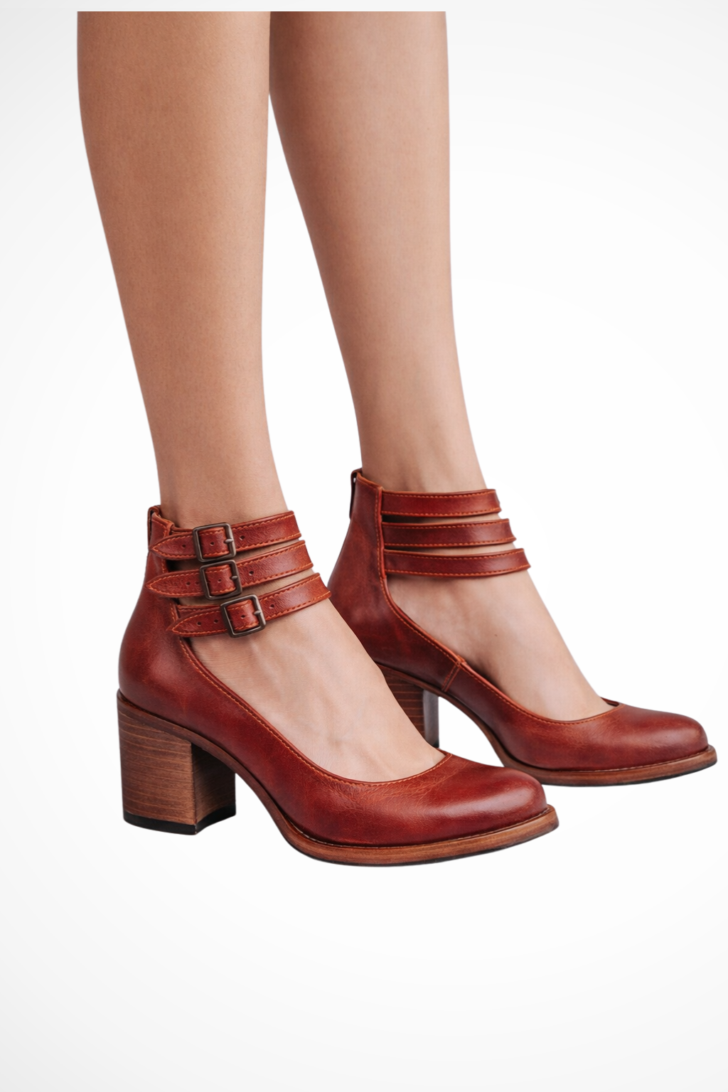 Florence – Tacones con Tiras y Pulsera al Tobillo