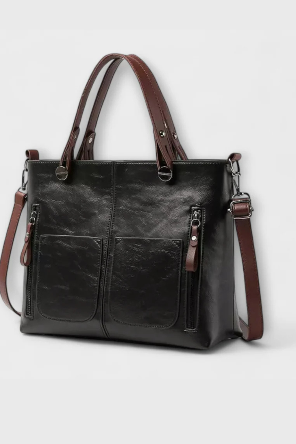 Seraphina – Bolso Tote Estructurado con Múltiples Bolsillos