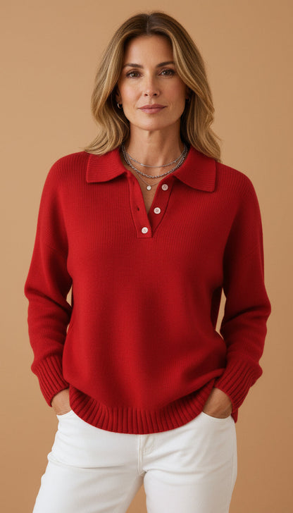 Suéter Mujer Olivia – vista lateral | Horizoncor