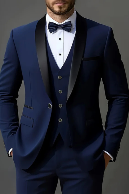 Ronald – Traje Sastre de Tres Piezas de Verano para Hombre