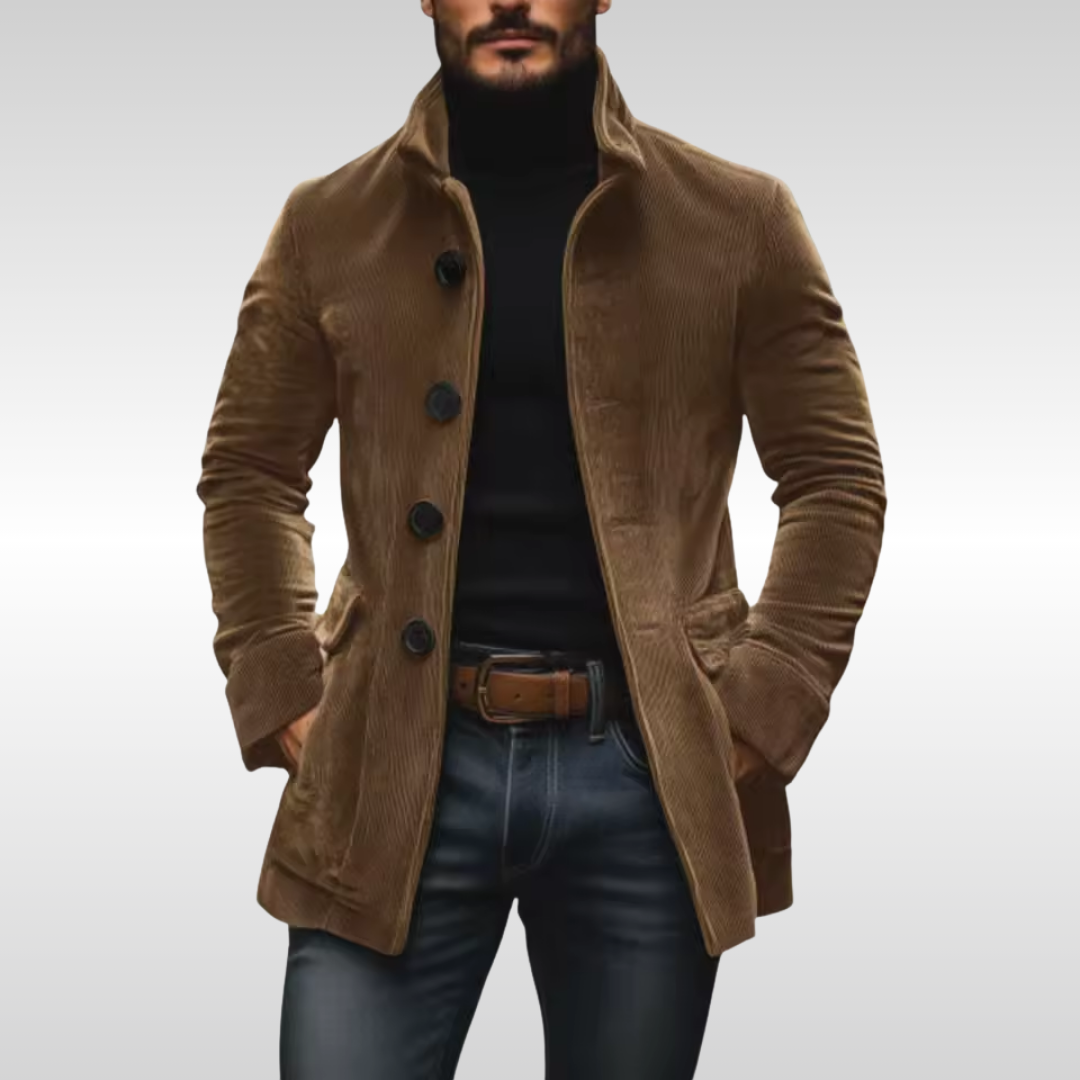 Detalle blazer mujer Davide – vista frontal | Horizoncor
