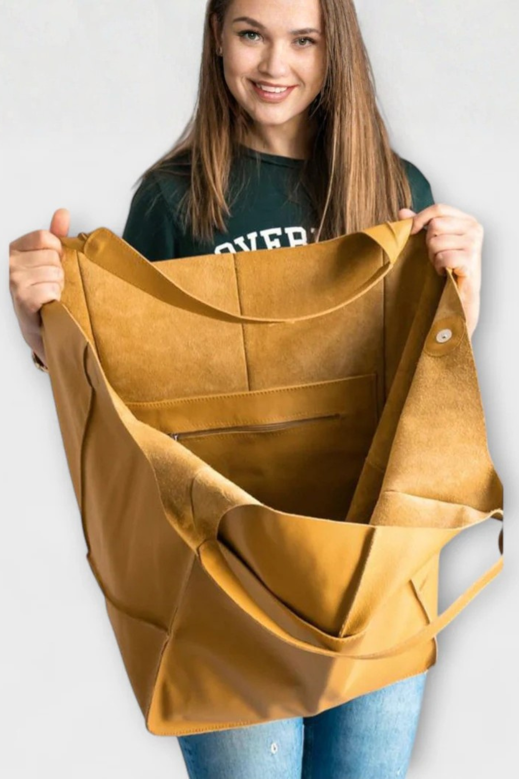 Solvane – Bolso Tote Slouchy Casual para el Día a Día