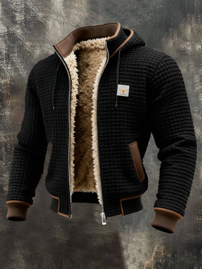 Detalle chaqueta de mujer Matteo – vista frontal | Horizoncor