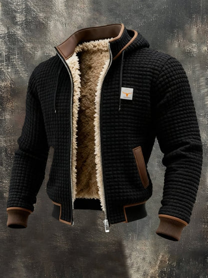 Detalle chaqueta de mujer Matteo – vista frontal | Horizoncor
