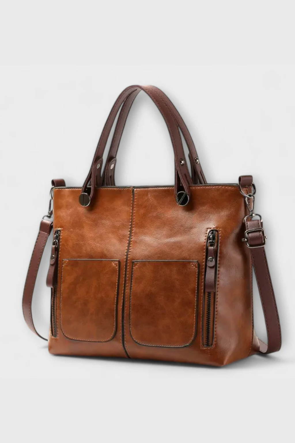 Seraphina – Bolso Tote Estructurado con Múltiples Bolsillos