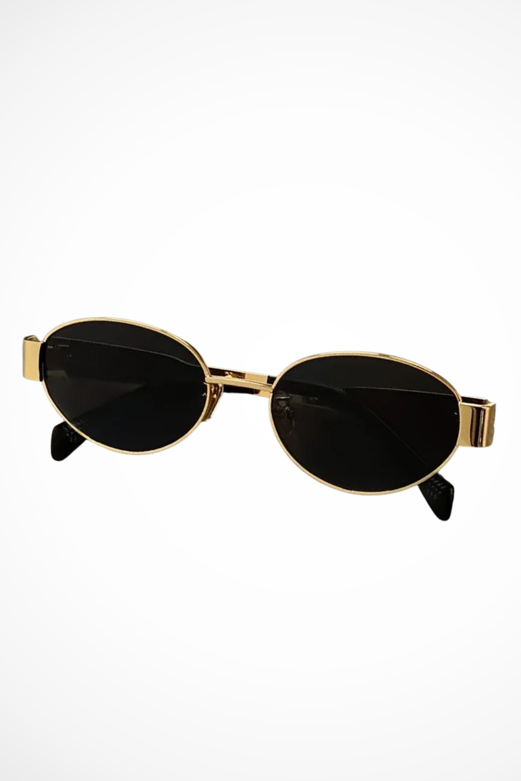 Clarabelle – Gafas de Sol con Montura Ovalada de Metal