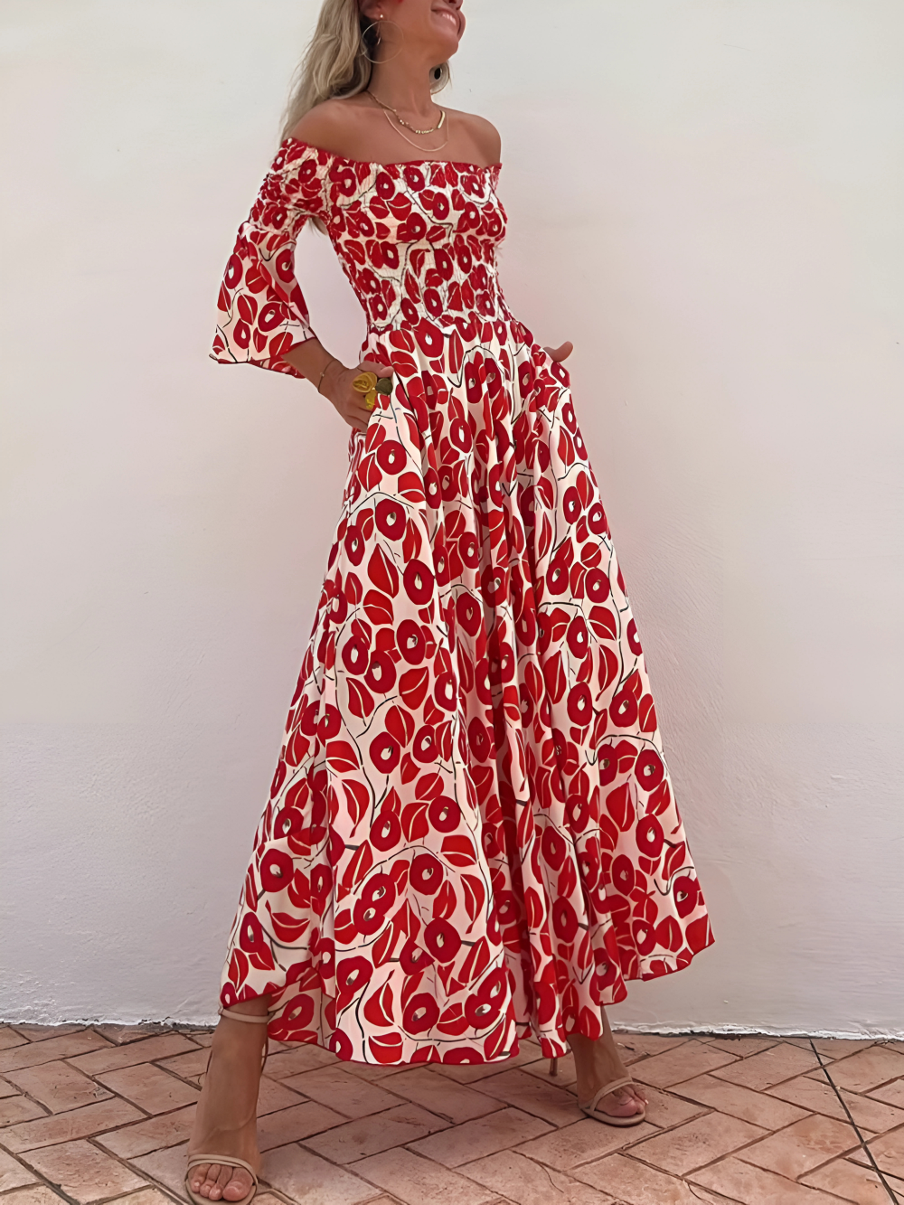 Vestido Corto Elegante Soller – Rojo | Horizoncor