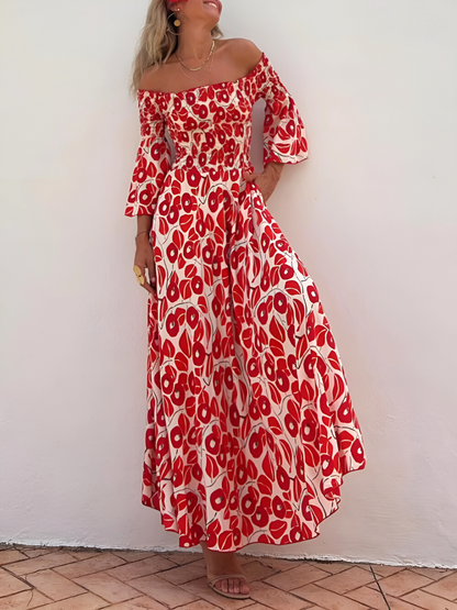 Detalle vestido corto elegante Soller – vista frontal | Horizoncor