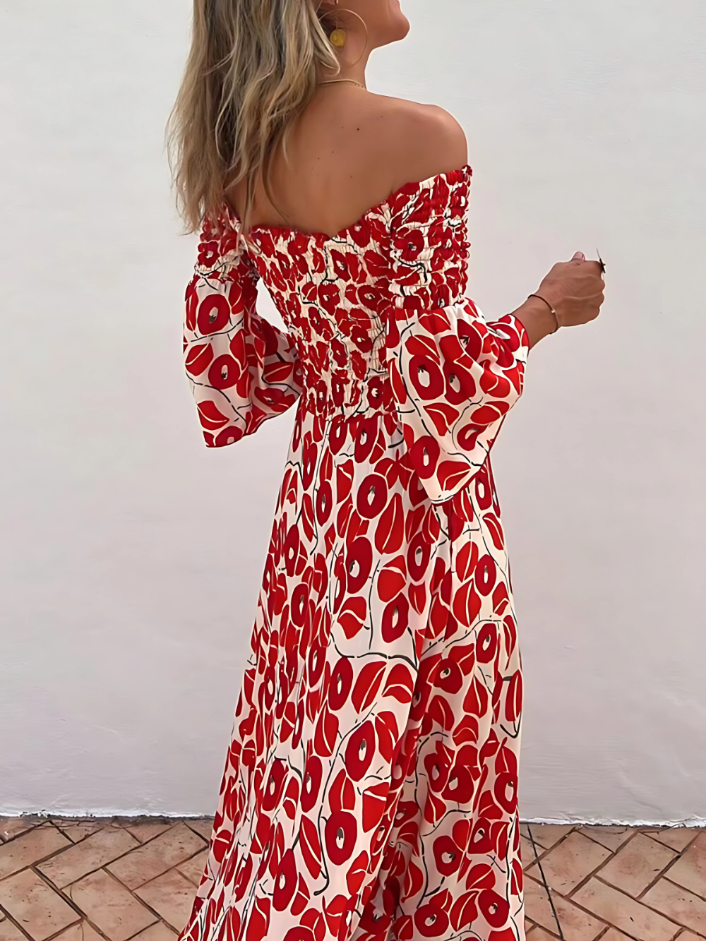 Vestido Corto Elegante Soller – vista lateral | Horizoncor