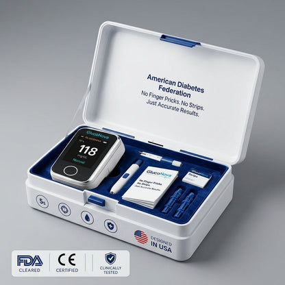 GlucoNova - Non-Invasive Blood Glucose Monitor – 5 Seconds / 99% Accuracy