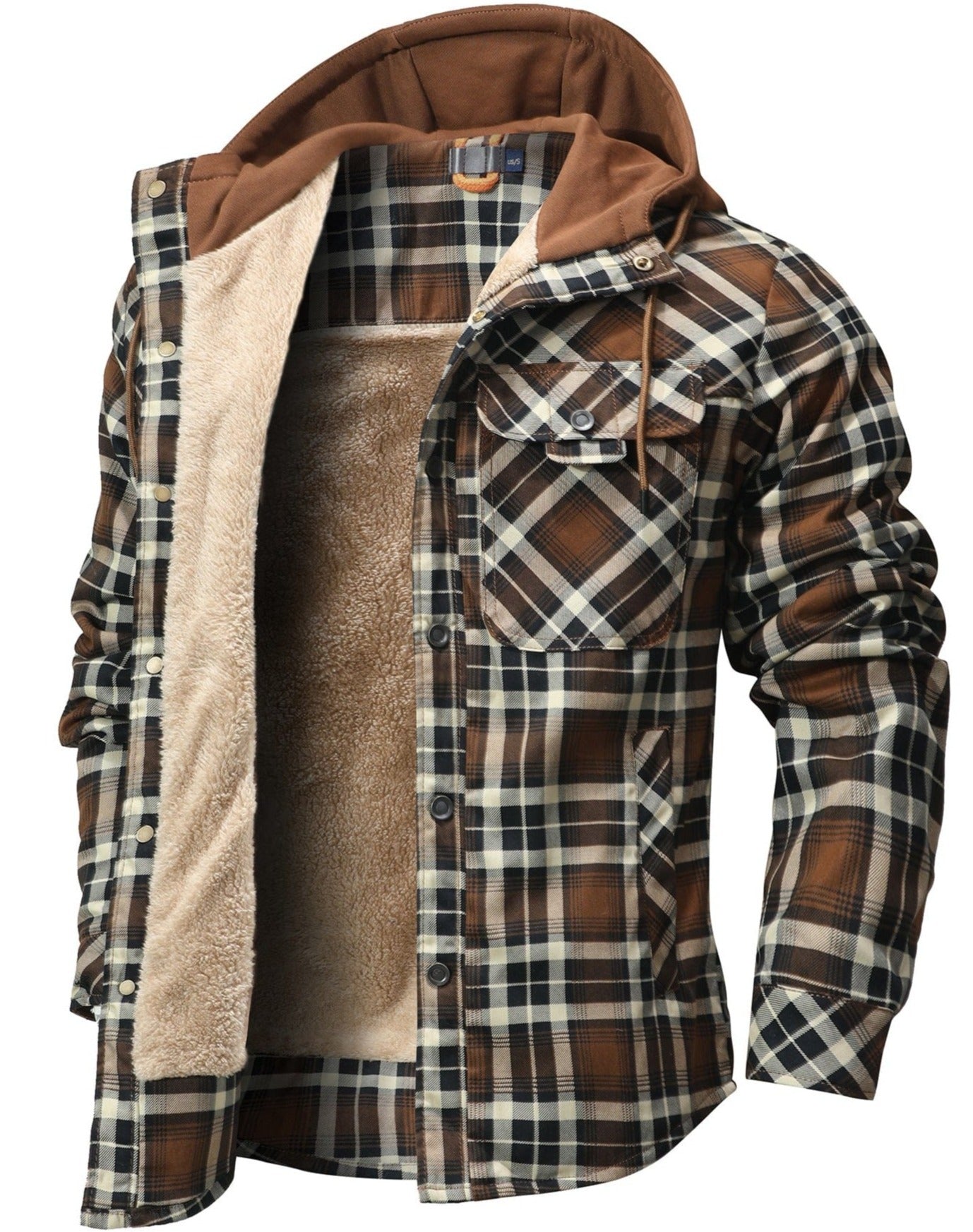 Modelo con chaqueta de mujer AlpenNord | Horizoncor México