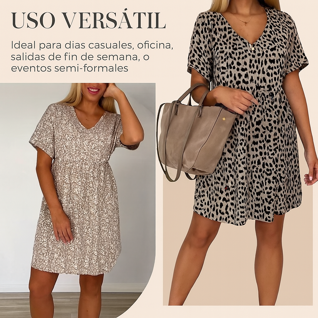 Vestido Midi Elegante Iris – imagen 6 | Horizoncor