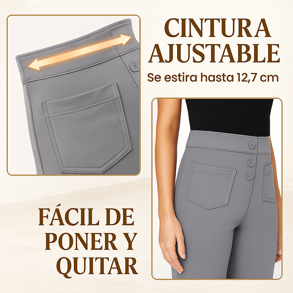 Pantalones de Mujer Cintura Alta – imagen 11 | Horizoncor