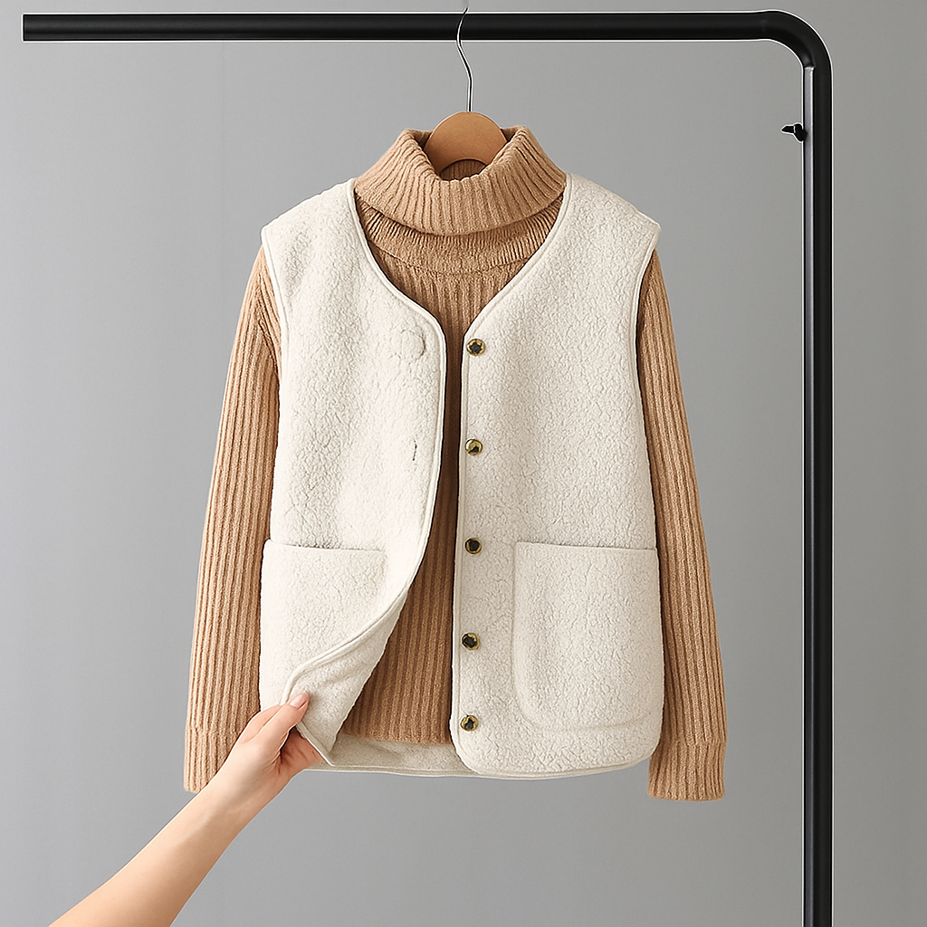 Cárdigan Mujer Rousseau Paris – vista lateral | Horizoncor