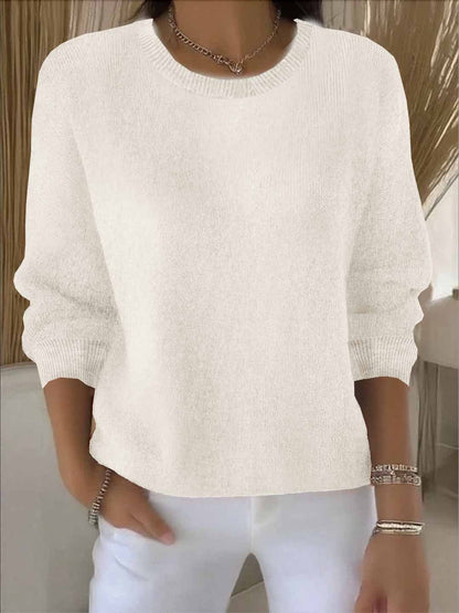 Detalle suéter mujer Ely – vista frontal | Horizoncor