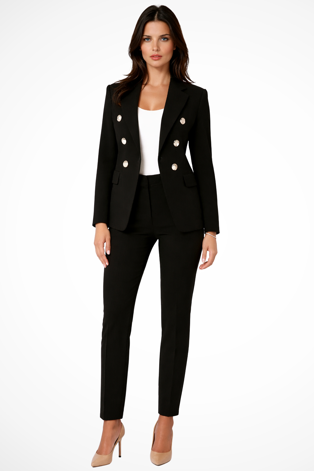 Hargrove – Conjunto Sastre de Blazer de Doble Botonadura y Pantalón
