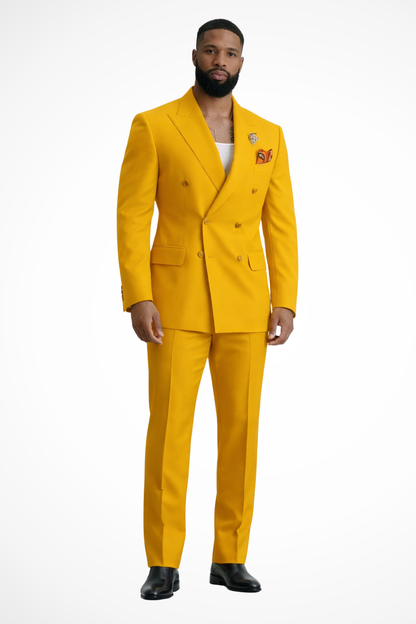 Clifton – Traje de Dos Piezas con Seis Botones de Doble Botonadura para Hombre