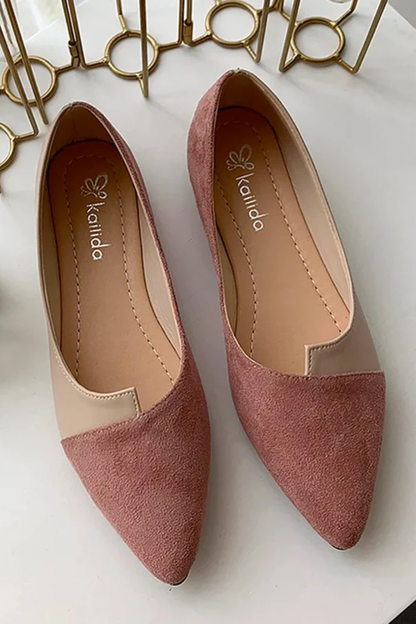 Tabitha – Bailarinas Slip-On con Punta Apuntada