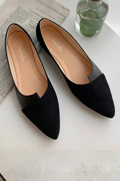 Tabitha – Bailarinas Slip-On con Punta Apuntada