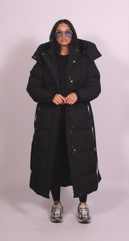 Detalle chaqueta de mujer Diede – vista frontal | Horizoncor