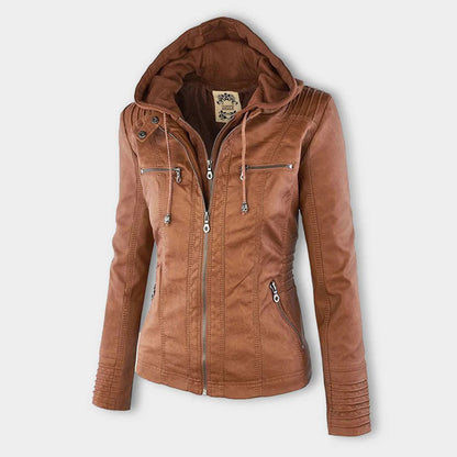 Detalle blazer mujer Pia – vista frontal | Horizoncor