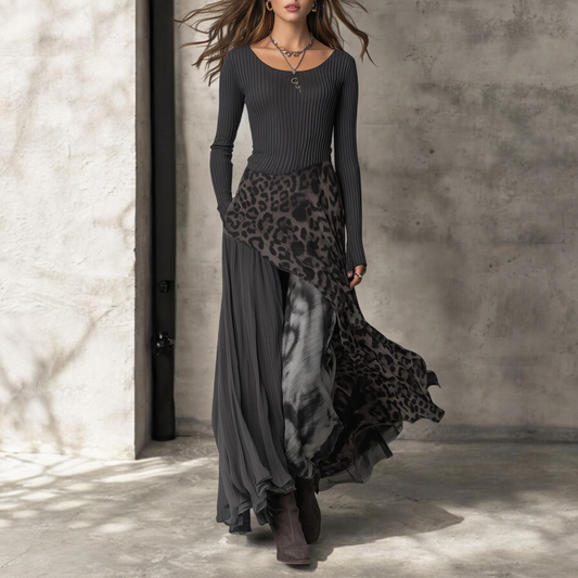 Vestido de Fiesta Largo Bianca – Estampado | Horizoncor