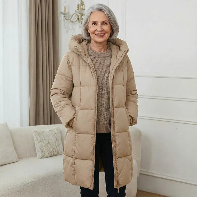 Abrigo Mujer Campbell – vista lateral | Horizoncor