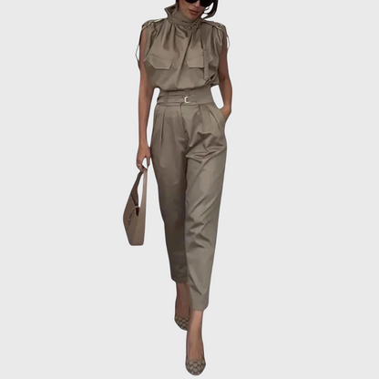 Conjunto para Dama Eleganza – Blusa y Pantalón | Horizoncor