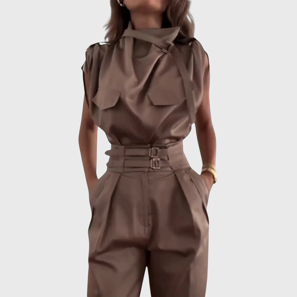Conjunto para Dama Eleganza – vista lateral | Horizoncor