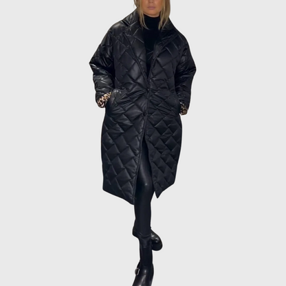 Abrigo Mujer acolchado – Estampado | Horizoncor