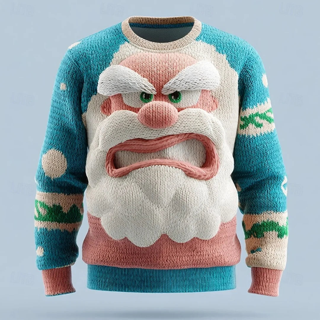 Detalle suéter mujer Noel – vista frontal | Horizoncor