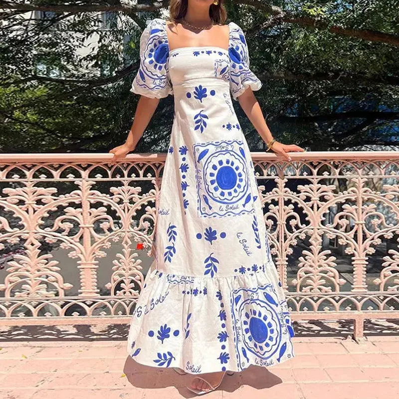 Detalle vestido corto elegante Costa Serena – vista frontal | Horizoncor