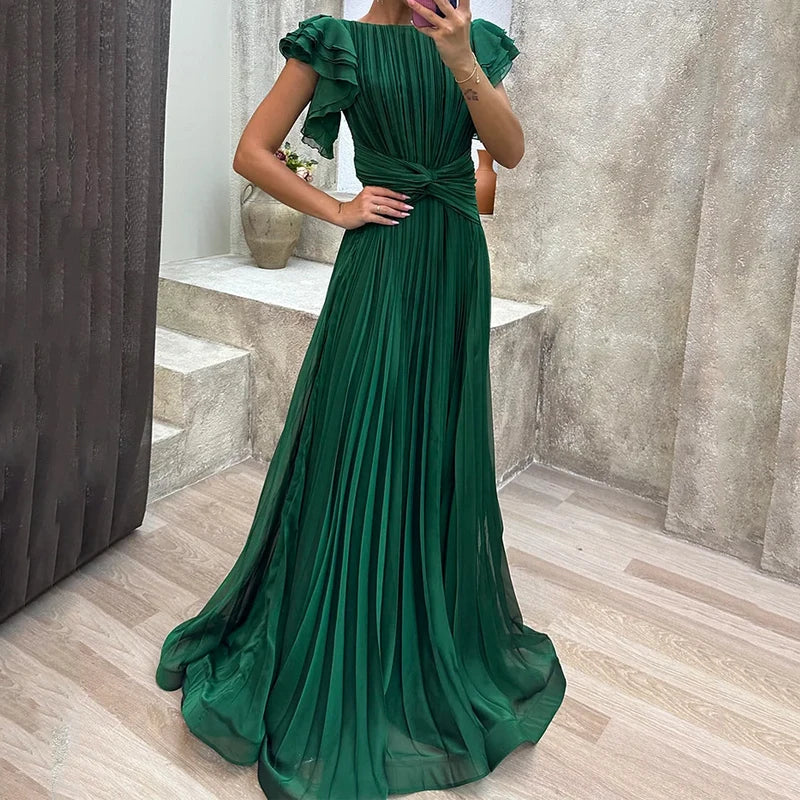 Vestido de Noche Rory – vista lateral | Horizoncor