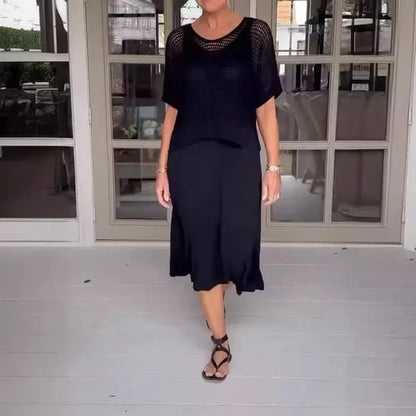 Modelo con conjunto elegante para dama Cadaqués | Horizoncor México