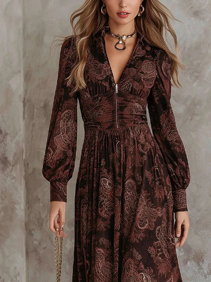 Detalle vestido de fiesta Cloe – vista frontal | Horizoncor
