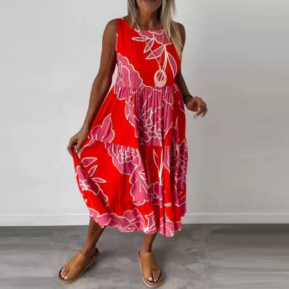 Modelo con vestido de noche Sayaka | Horizoncor México