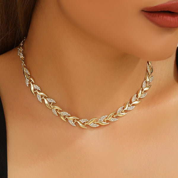 Vestiri | Conjunto de Collar y Pulsera de Cola de Pescado Hecho a Mano