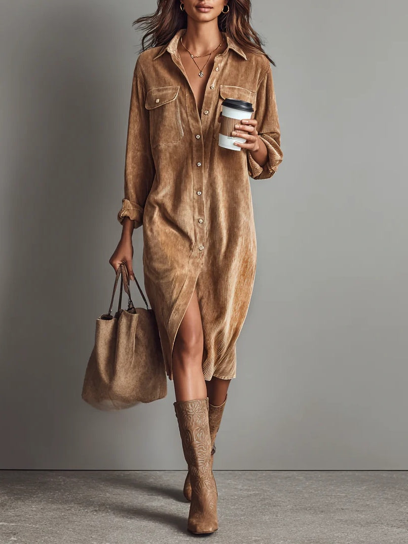 Vestido Midi Elegante Margriet | Horizoncor