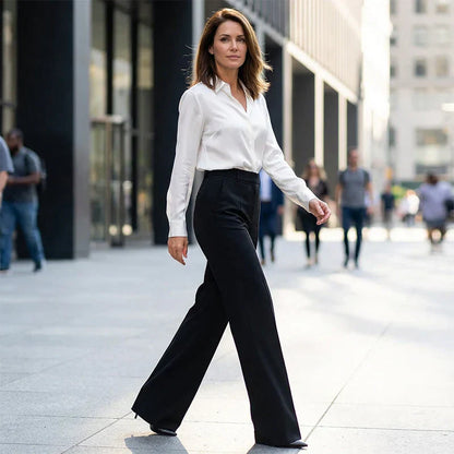 Pantalones de Mujer Eddi – vista lateral | Horizoncor