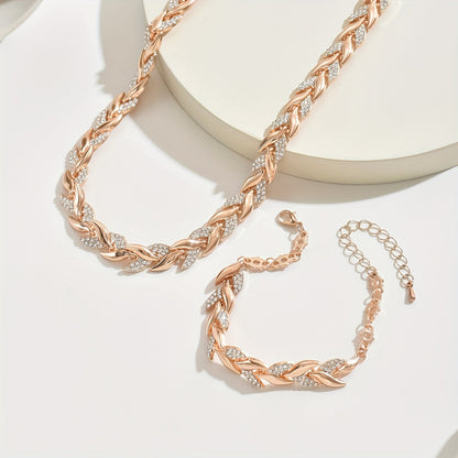 Vestiri | Conjunto de Collar y Pulsera de Cola de Pescado Hecho a Mano