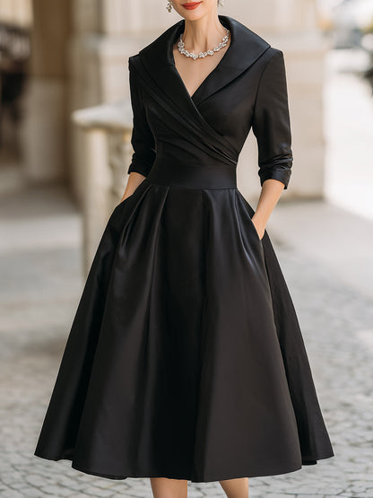 Vestido de Fiesta Lina – Azul Marino | Horizoncor