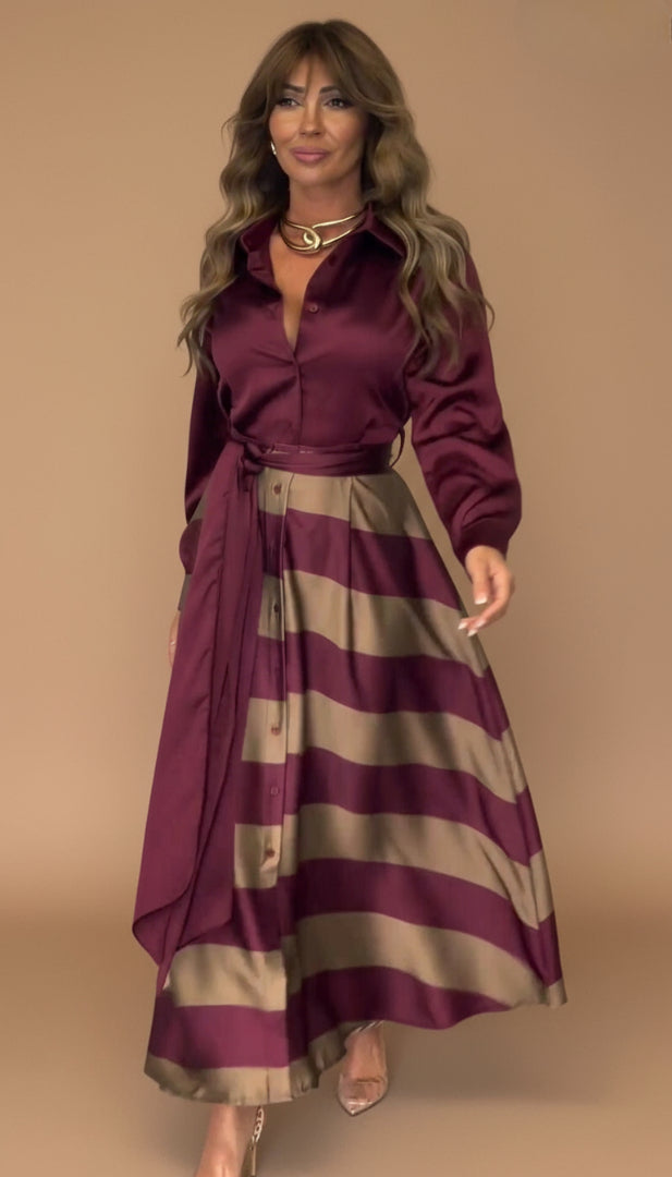 Vestido Midi Elegante Rioja – Negro | Horizoncor